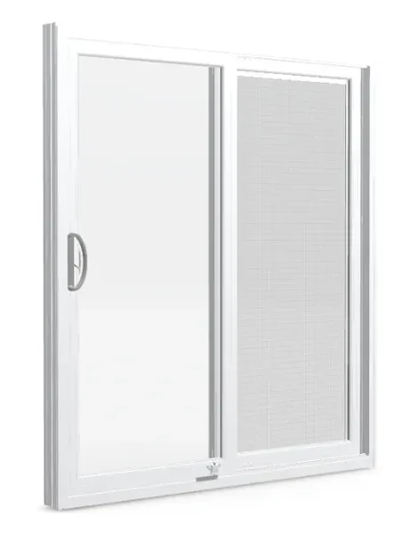 white patio door